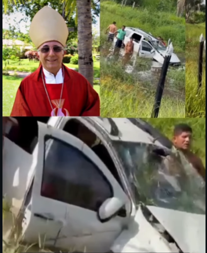  Bispo Dom Sebastião se envolve em acidente de transito.