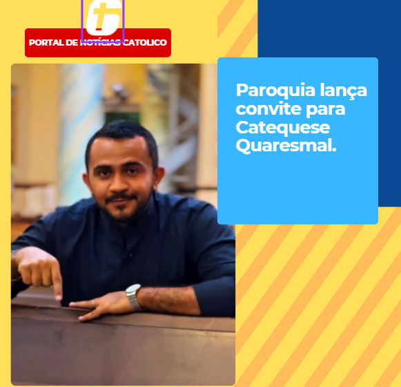  Paroquia lança convite para Catequese Quaresmal.